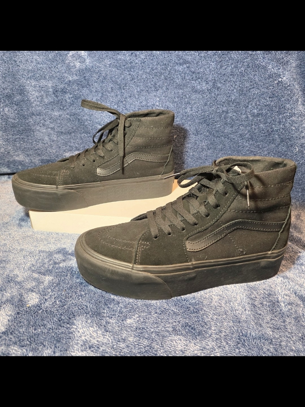 Vans Sk8-Hi Tapered Stackform "Blackout" - Picture 2 of 7